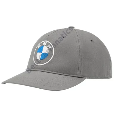 Gyári BMW 2024 nagy logós szürke baseball sapka 80165B38D94