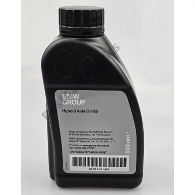 Gyári BMW G5 differenciálmű olaj 75W-80 500mL 83222471487