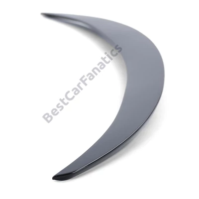 BMW E82 coupe facelift 2007-2013 M Performance stílusú lakkozott fekete csomagtartó spoiler