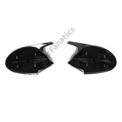 BMW E87 2004-2007 / E82 E88 2007-2011 lakkozott fekete visszapillantó tükörborítás