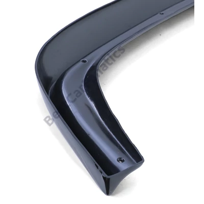 BMW E36 M3 lökhárítóra lakkozott fekete nagy lippe koptató