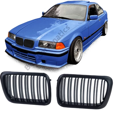 BMW E36 facelift matt fekete M4 stílusú vese
