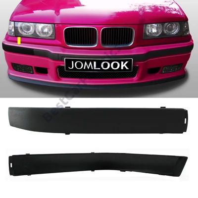 BMW E36 M3 utángyártott műanyag első díszlécek M3 lökhárítóba