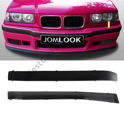 BMW E36 M3 utángyártott műanyag első díszlécek M3 lökhárítóba