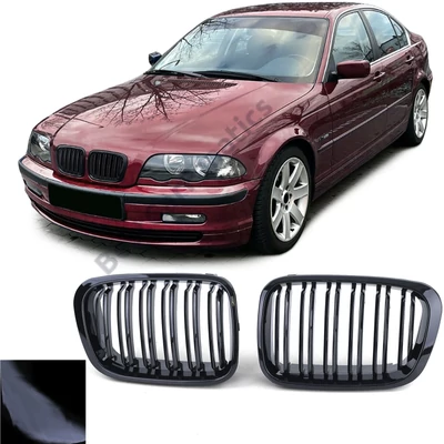 BMW E46 1998-2001 limousine touring lakkozott fekete M4 stílusú vese