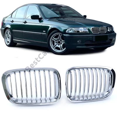 BMW E46 1998-2001 limousine touring compact facelift előtti teli króm vese