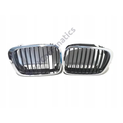 BMW E46 1998-2001 limousine touring compact facelift előtti króm-fekete  vese