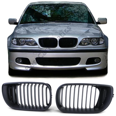 BMW E46 2002-2005 limousine touring facelift utáni matt fekete vese