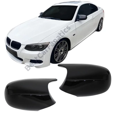 BMW E90 E91 2008-2012 Facelift lakkozott fekete visszapillantó tükörborítás