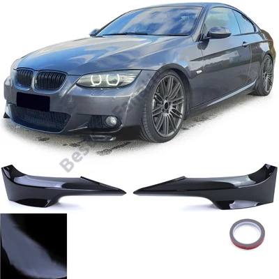 BMW E92 E93 M packet 2006-2010 lakkozott fekete utángyártott koptató pár