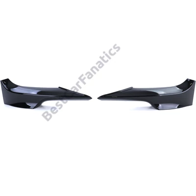 BMW E92 E93 M packet 2006-2010 lakkozott fekete utángyártott koptató pár