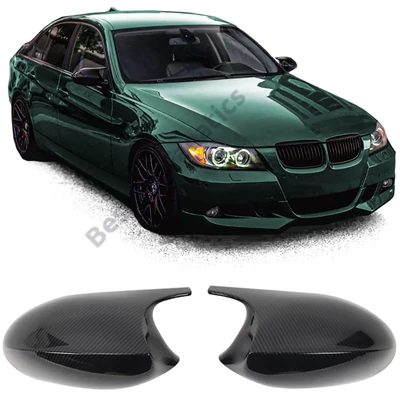 BMW E90 E91 2004-2008 / E92 E93 2006-2010 carbon look visszapillantó tükörborítás