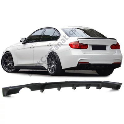 BMW F30 M-packet lökhárítóba M3 stílusú utángyártott műanyag diffúzor bal oldali 1csöves