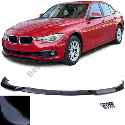 BMW F30 F31 LCI 2015-2019 lakkozott fekete műanyag koptató lippe