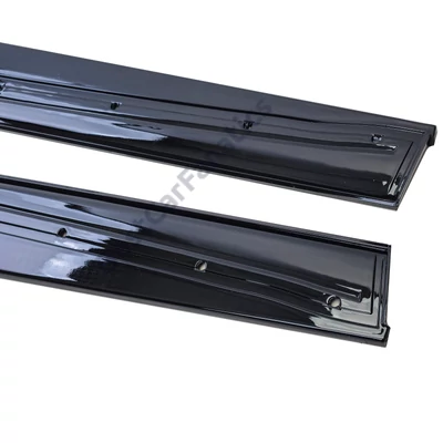 BMW F32 F33 F36 M Performance stílusú lakkozott fekete alsó küszöb spoiler szett
