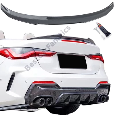 BMW G22 Coupe G23 Cabrio CS stílusú carbon look csomagtartó spoiler