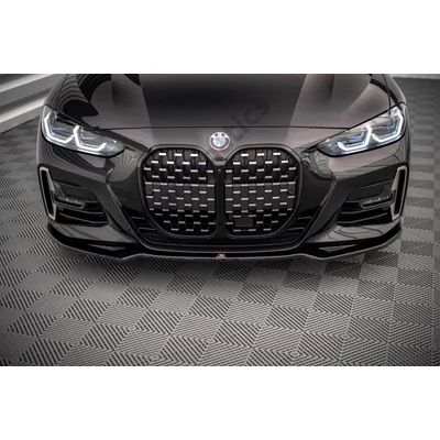 BMW 4-es G22 Coupe M-Packet Maxton Design lakkozott fekete spoiler koptató V3