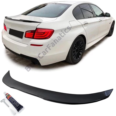 BMW F10 limousine Ducktail stílusú lakkozott fekete csomagtartó spoiler