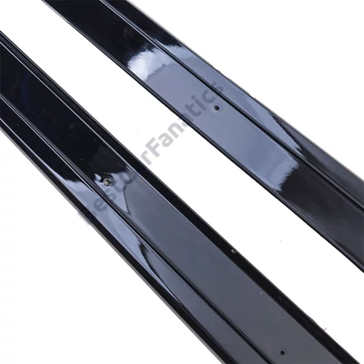 BMW F10 F11 M Performance stílusú lakkozott fekete alsó küszöb spoiler szett