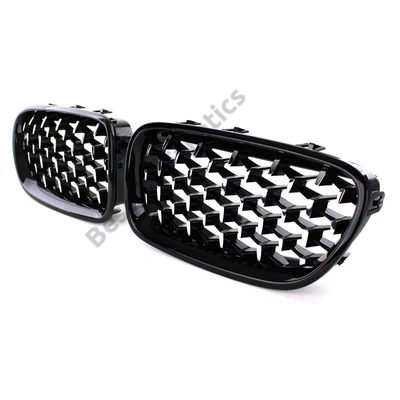 BMW F10 F11 F18 limousine touring krómozott lakkozott fekete Exclusive stílusú 