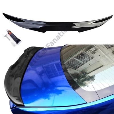BMW G30 limousine DUCKTAIL stílusú lakkozott fekete csomagtartó spoiler