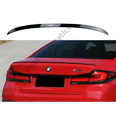BMW G30 limousine lakkozott fekete M5 stílusú csomagtartó spoiler