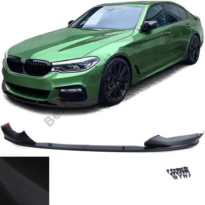 BMW G30 G31 2017-2020 M-packet Performance stílusú matt fekete koptató lippe (2részes)