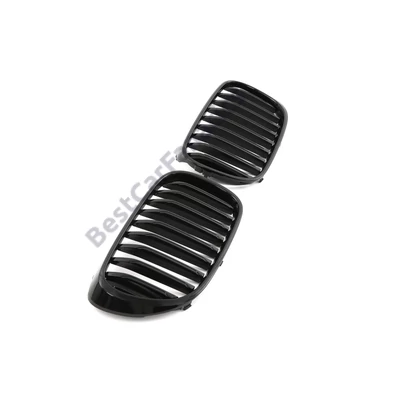 BMW G11 G12 2015-2019 lakkozott fekete Performance stílusú vese