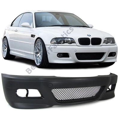 BMW E46 M3 style ABS utángyártott első lökhárító spoiler szett limousine touring 1998-2001