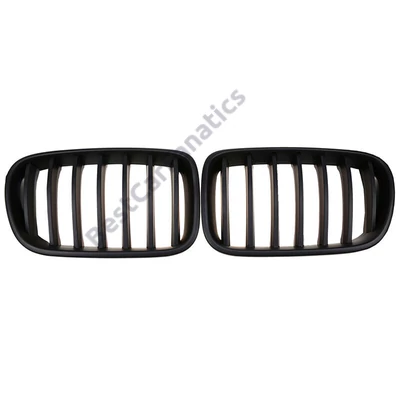 BMW F25 X3 2010-2014 facelift előtti matt fekete vese