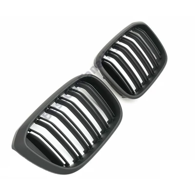 BMW G01 X3 G02 X4 2017-2021 matt fekete M4 stílusú vese