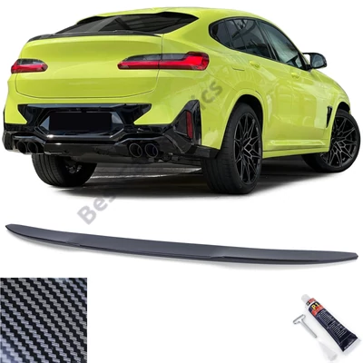 BMW G02 X4 CS stílusú carbon look csomagtartó spoiler