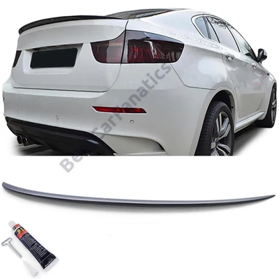 BMW E71 E72 X6 M Performance stílusú carbon look csomagtartó spoiler
