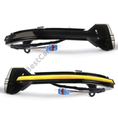BMW F01 F02 F03 F06 F07 F10 F11 F12 F13 füst burás futófényes LED-es visszapillantó tükör index