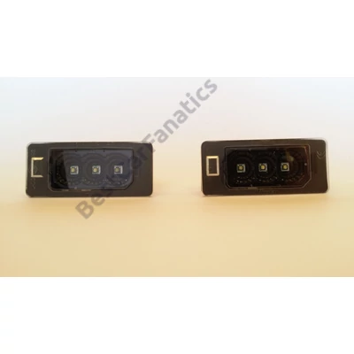 BMW E39 CREE HIGH POWER LED rendszámtábla világítás, fekete (több típushoz jó)