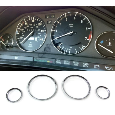 BMW E30 krómozott műanyag műszerfal karika