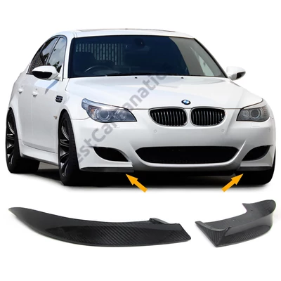 BMW E60 M packet lökhárítóra carbon CSL koptató pár