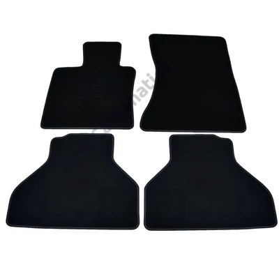 BMW E70 X5 prémium fekete velúrszőnyeg szett