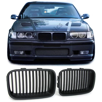 BMW E36 1990-1995 facelift előtti matt fekete vese