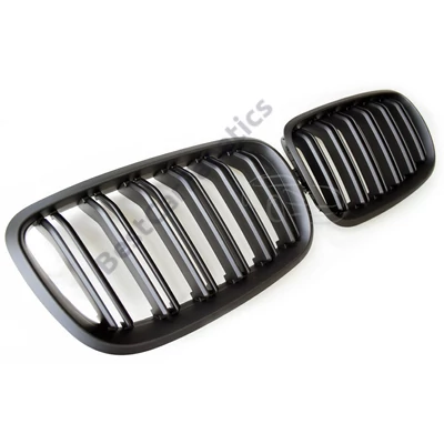 BMW E70 X5 E71 X6 matt fekete M4 stílusú vese