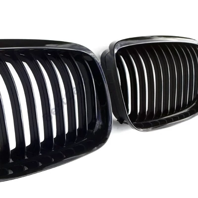 BMW E90 E91 LCI 2008-2012 limousine touring faceliftes lakkozott fekete vese