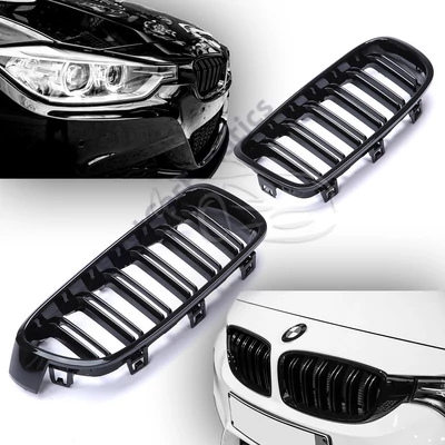  BMW F30 limousine F31 touring lakkozott fekete M4 stílusú vese