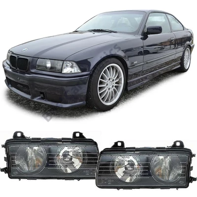 BMW E36 H7 utángyártott első fényszóró pár