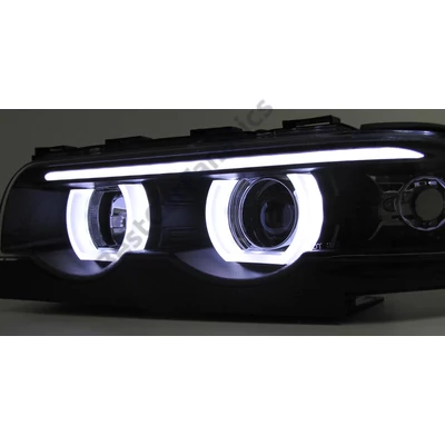 BMW E38 H1/H1 projektoros angel eye fényszóró lámpa pár