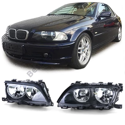 BMW E46 sedan touring 2001-2005 H7/H7 utángyártott első fényszóró pár