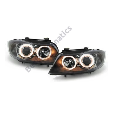BMW E90 E91 H7 projektoros angel eye fényszóró lámpa pár