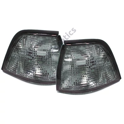 BMW E36 limousine touring compact fekete füst első index pár