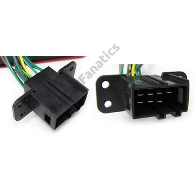 BMW E46 2001-2005 limousine piros füst LED-es hátsó lámpa pár