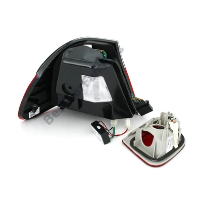 BMW E46 1998-2001 limousine piros fehér LED-es hátsó lámpa pár