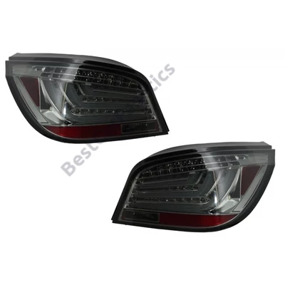 BMW E60 limousine fekete füst Lightbar LED-es hátsó lámpa pár